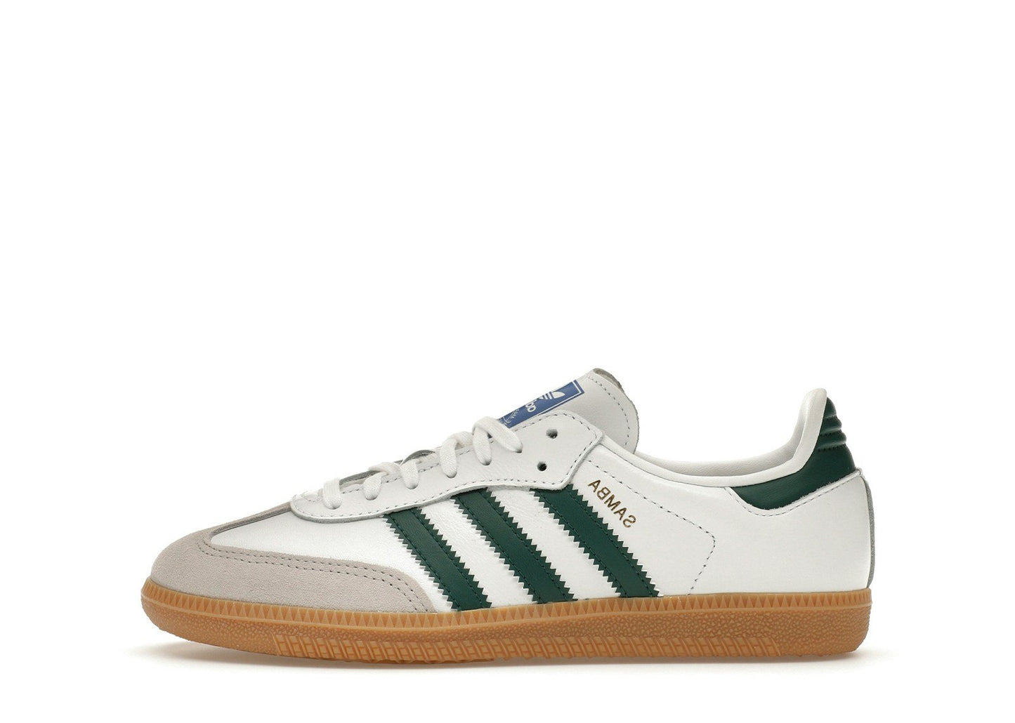 adidas Samba OG White Collegiate Green Gum (Kids)
