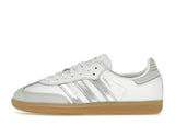 adidas Samba OG White Silver Metallic Grey (Women's)