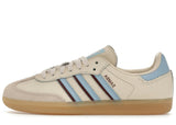 adidas Samba OG Wonder White Clear Sky Shadow Red
