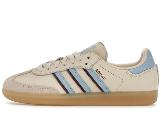 adidas Samba OG Wonder White Clear Sky Shadow Red