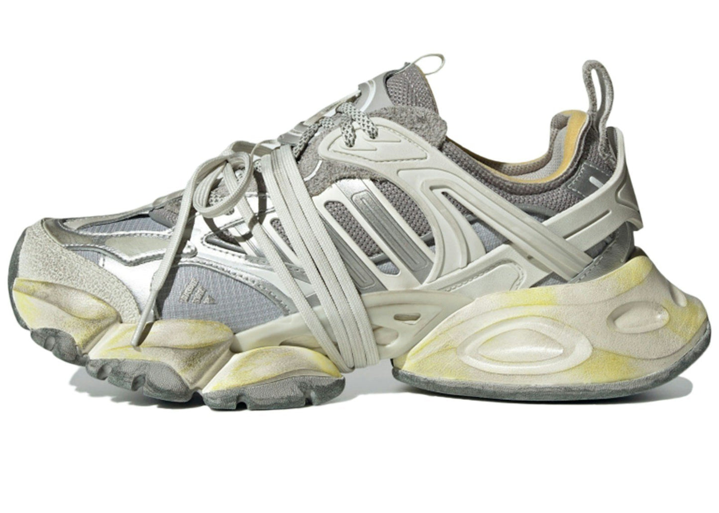 adidas XLG Runner Deluxe Grey Metallic Silver