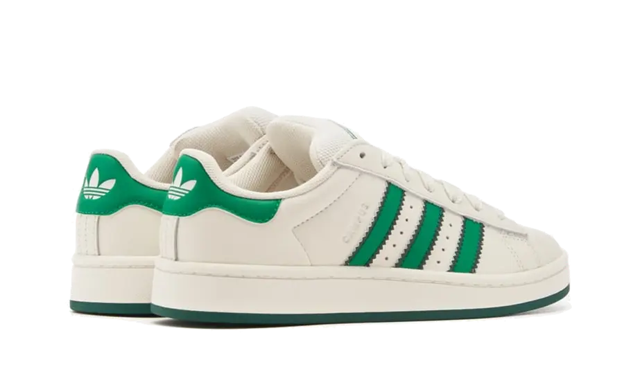 Campus 00s Core White Green (IF8762) - 37 1/3 EU - 5 US - White | SOSUKICKS