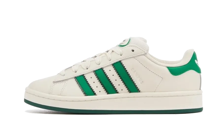 Campus 00s Core White Green (IF8762) - EU 36–47.333333333333336 - White | SOSUKICKS