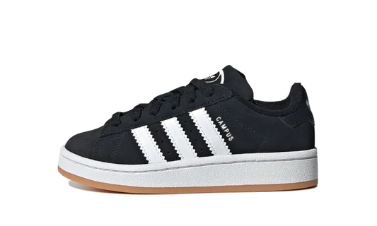 Campus 00s Elastic Lace Core Black Copii (PS) (JI4331) - EU 28–35 - Black | SOSUKICKS