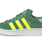 Adidas Campus 00s Preloved Green Solar Yellow