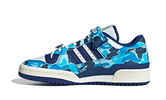 Forum 84 Low Bape 30th Anniversary Blue Camo (ID4772) - EU 36–48 - Blue | SOSUKICKS