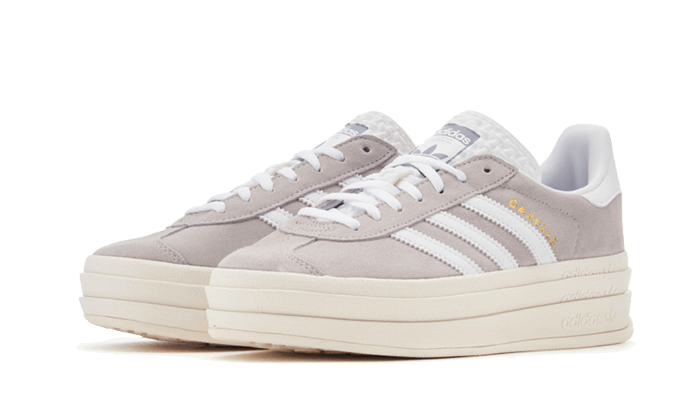 Gazelle Bold Grey White (HQ6893) - 36 EU - 4 US - White | SOSUKICKS