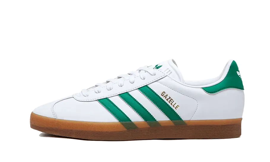 Gazelle Cloud White Bold Green (IH2216) - EU 36–48 - Green | SOSUKICKS
