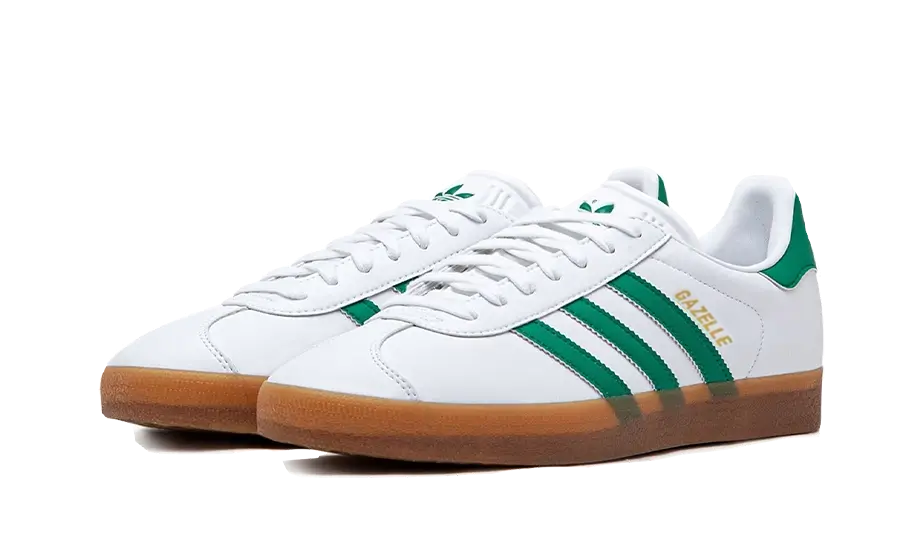 Gazelle Cloud White Bold Green (IH2216) - 36 2/3 EU - 4.5 US - Green | SOSUKICKS