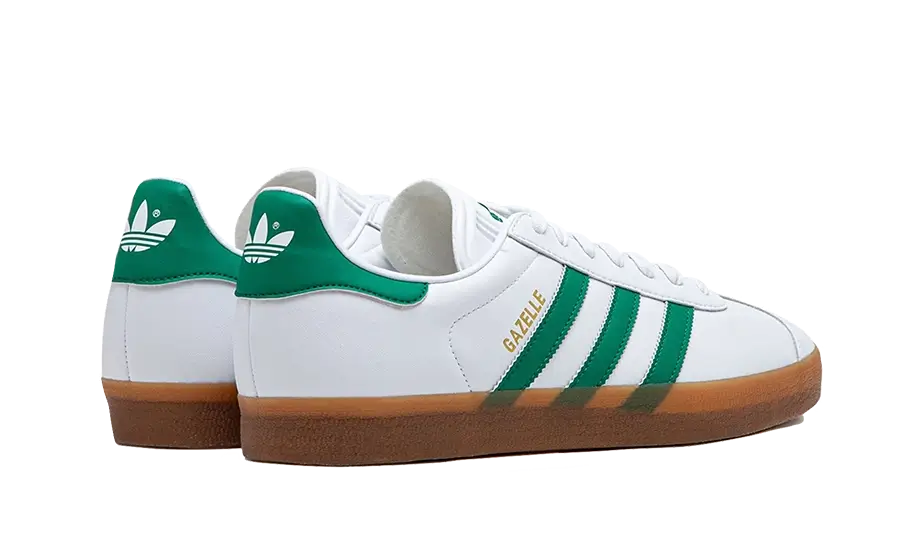 Gazelle Cloud White Bold Green (IH2216) - 37 1/3 EU - 5 US - Green | SOSUKICKS