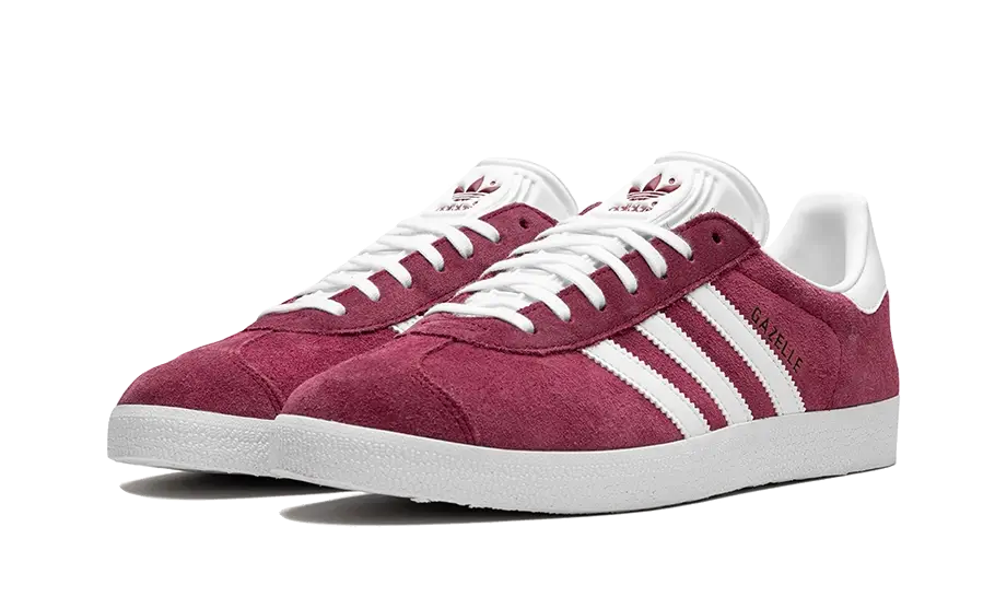 Gazelle Collegiate Burgundy (B41645) - 36 EU - 4 US - Burgundy | SOSUKICKS