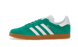 Gazelle Court Green Footwear White
