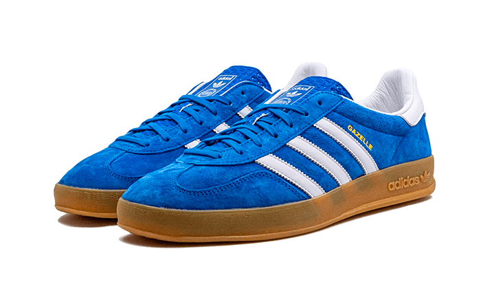Gazelle Indoor Blue Bird Gum (H06260) - 36 2/3 EU - 4.5 US - Blue | SOSUKICKS