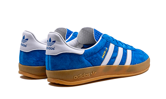 Gazelle Indoor Blue Bird Gum (H06260) - 37 1/3 EU - 5 US - Blue | SOSUKICKS