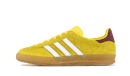 adidas Gazelle Indoor Bright Yellow Collegiate Burgundy (Women's)