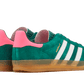 Gazelle Indoor Collegiate Green Lucid Pink (IG5929) - 37 1/3 EU - 5 US - Pink | SOSUKICKS