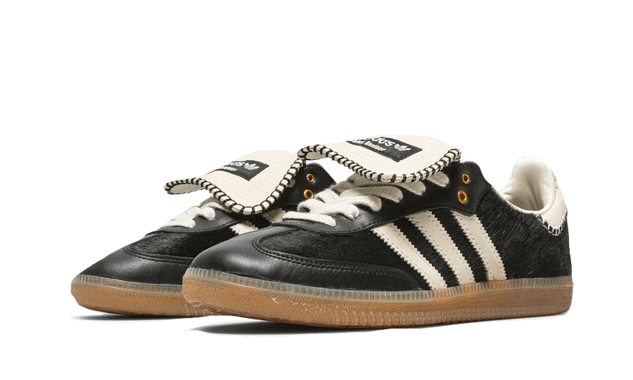 Samba Nylon Wales Bonner Core Black (IE0580) - 36 EU - 4 US - Black | SOSUKICKS