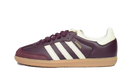 adidas Samba OG Maroon Gold Metallic (Women's)