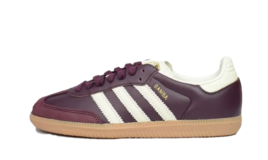 Samba OG Maroon Crewht Gold (ID0477) - EU 36–47.333333333333336 - Yellow | SOSUKICKS