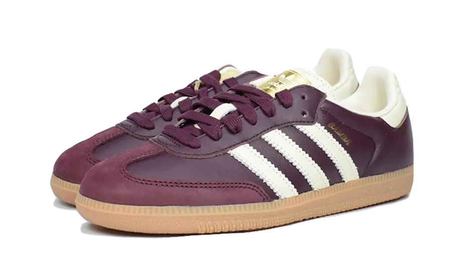 Samba OG Maroon Crewht Gold (ID0477) - 36 2/3 EU - 4.5 US - Yellow | SOSUKICKS