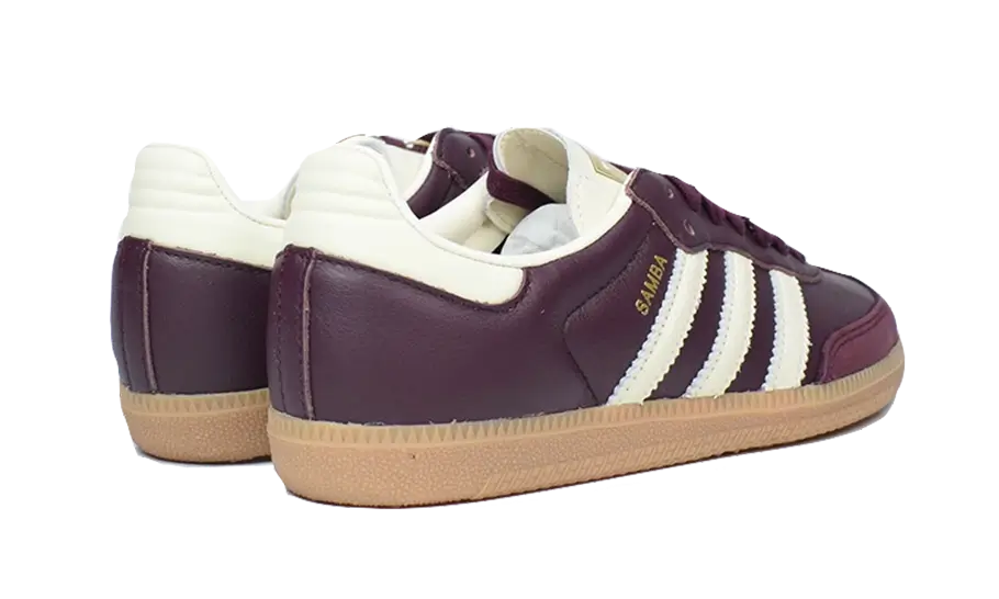 Samba OG Maroon Crewht Gold (ID0477) - 37 1/3 EU - 5 US - Yellow | SOSUKICKS