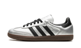 adidas Samba OG Silver Metallic Black Gum (Women's)