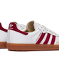 Adidas Samba OG Sporty & Rich White Core Burgundy