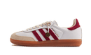 adidas Samba Sporty & Rich White Collegiate Burgundy