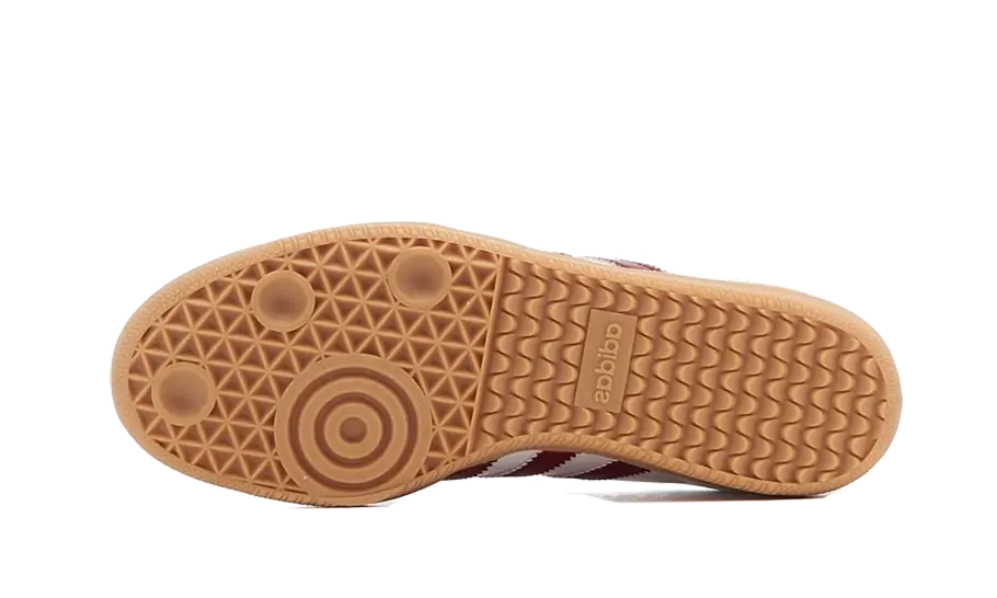 Samba OG White Burgundy Gum (IF3813) - 37 1/3 EU - 5 US - Burgundy | SOSUKICKS