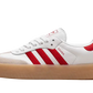 Sambae White Better Scarlet Gum (ID0438) - EU 36–44 - Red | SOSUKICKS