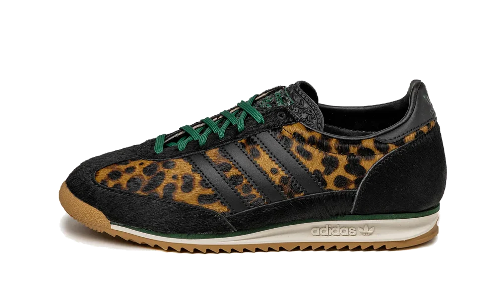 SL 72 Leopard Black Green (JI0187) - EU 36–46 - Black | SOSUKICKS