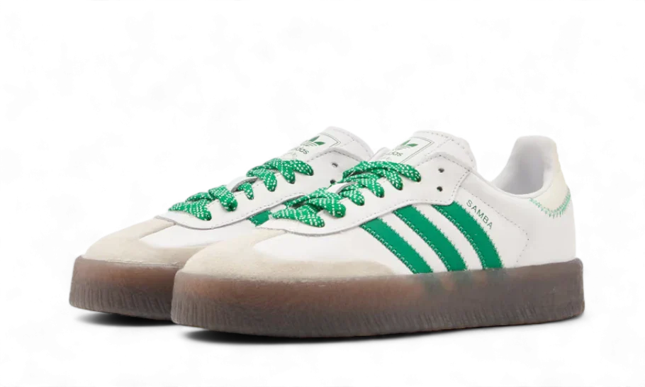 Sambae Cloud White Green (IE9105) - 36 EU - 4 US - White | SOSUKICKS