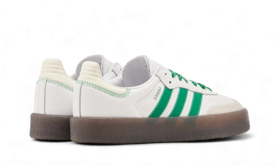 Sambae Cloud White Green (IE9105) - 36 2/3 EU - 4.5 US - White | SOSUKICKS