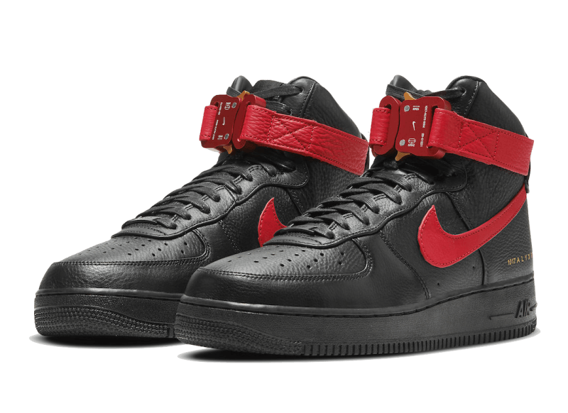 Nike Air Force 1 High Alyx Black University Red