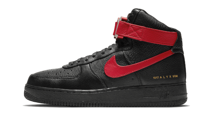 Nike Air Force 1 High Alyx Black University Red