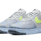 Nike Air Force 1 Crater Pure Platinum Barely Volt - CZ1524-001