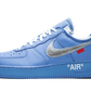 Nike Air Force 1 Low Off-White MCA University Blue - CI1173-400