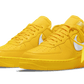 Nike Air Force 1 Low Off-White University Gold Metallic Silver - DD1876-700