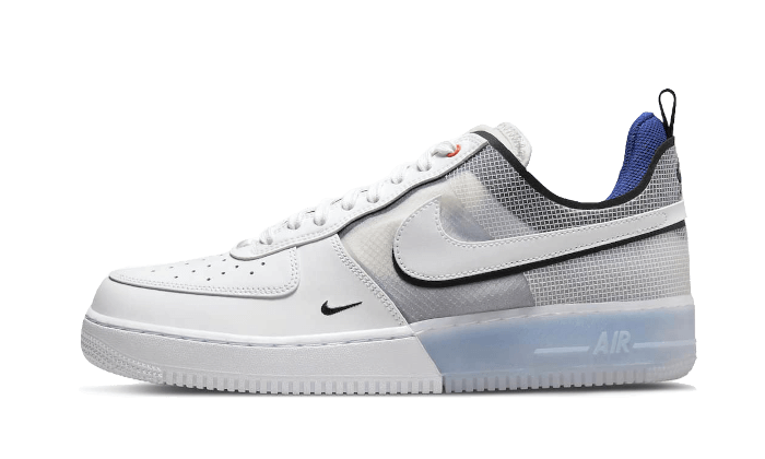 Air Force 1 Low React Split White Photo Blue (DH7615-101) - EU 36–46 - Blue | SOSUKICKS