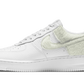Nike Air Force 1 Low White Pony Hair Heel - DM9088-001