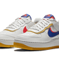 Nike Air Force 1 Shadow White Flash Crimson Astronomy Blue - CI0919-105