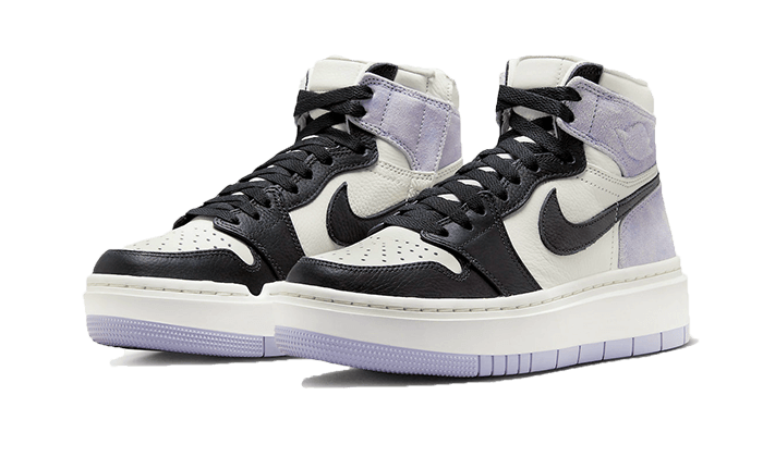 Air Jordan 1 Elevate High Light Lilac Black Toe (DN3253-500) - 36 EU - 4 US - Black | SOSUKICKS