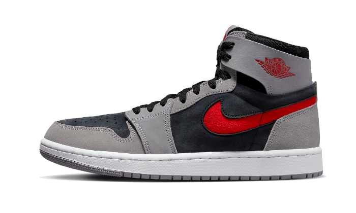 Air Jordan 1 High Zoom Air CMFT 2 Black Fire Red Cement (DV1307-060) - EU 40–49.5 - Black | SOSUKICKS