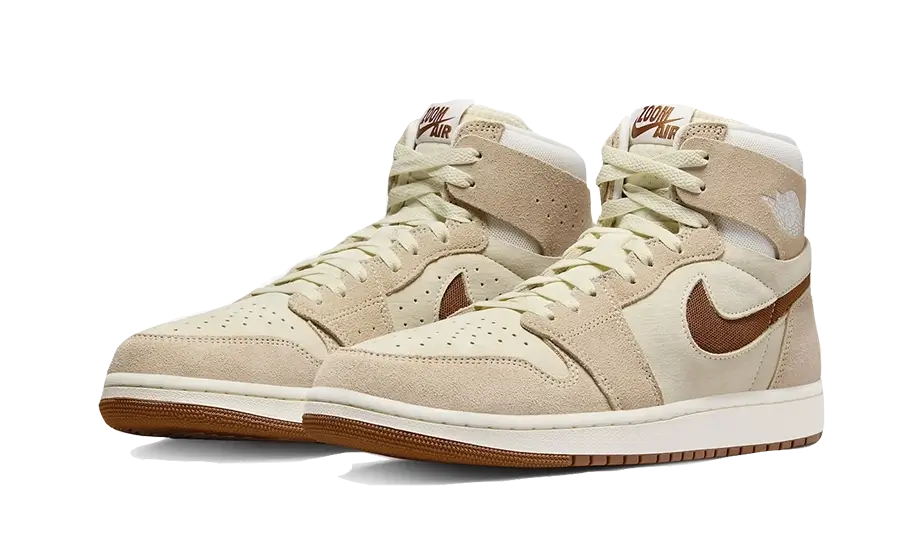 Air Jordan 1 High Zoom Air CMFT 2 Legend Coffee (DV1307-120) - 40.5 EU - 7.5 US - Brown | SOSUKICKS