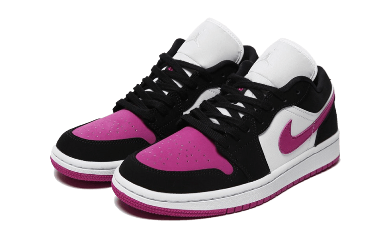 Air Jordan 1 Low Black Cactus Flower - DC0774-005
