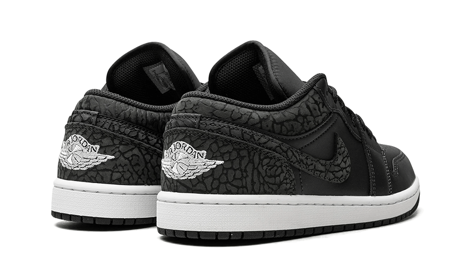 Air Jordan 1 Low Black Elephant