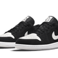 Air Jordan 1 Low Black White Diamond