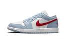Jordan 1 Low Blue Whisper Dune Red (Women's)