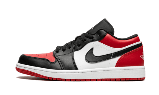 Air Jordan 1 Low Bred Toe (2021) (553560-612) - EU 35.5–46 - Red | SOSUKICKS
