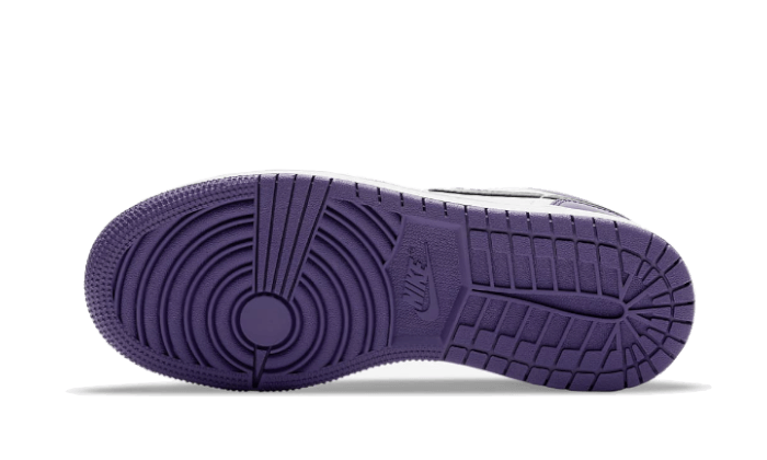 Air Jordan 1 Low Court Purple (553560-500) - 37.5 EU - 5Y US - Purple | SOSUKICKS